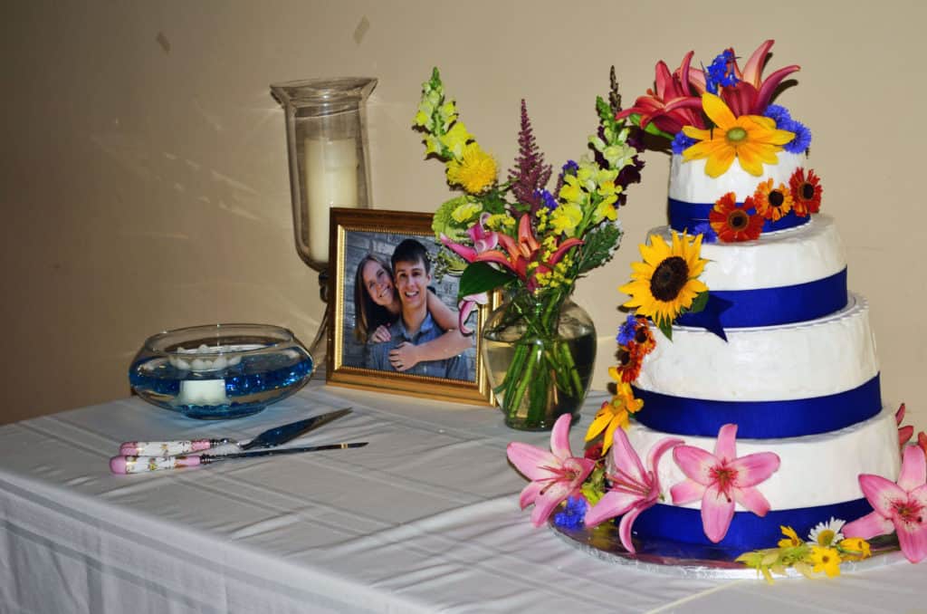 budget wedding cake