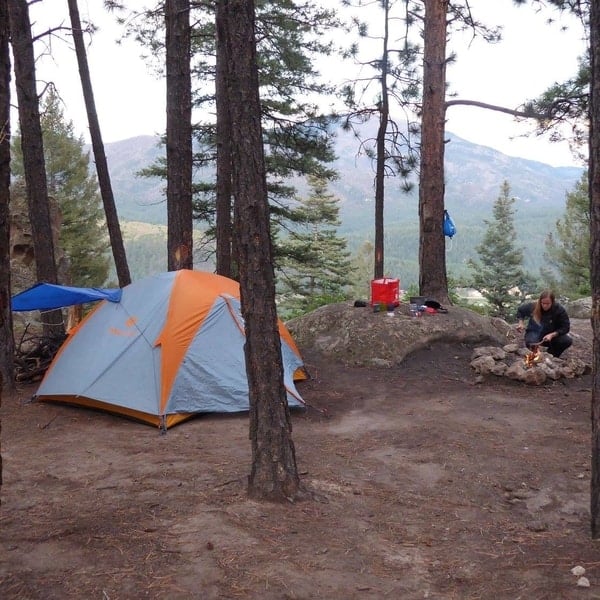 Jemez Mountains- free campsite