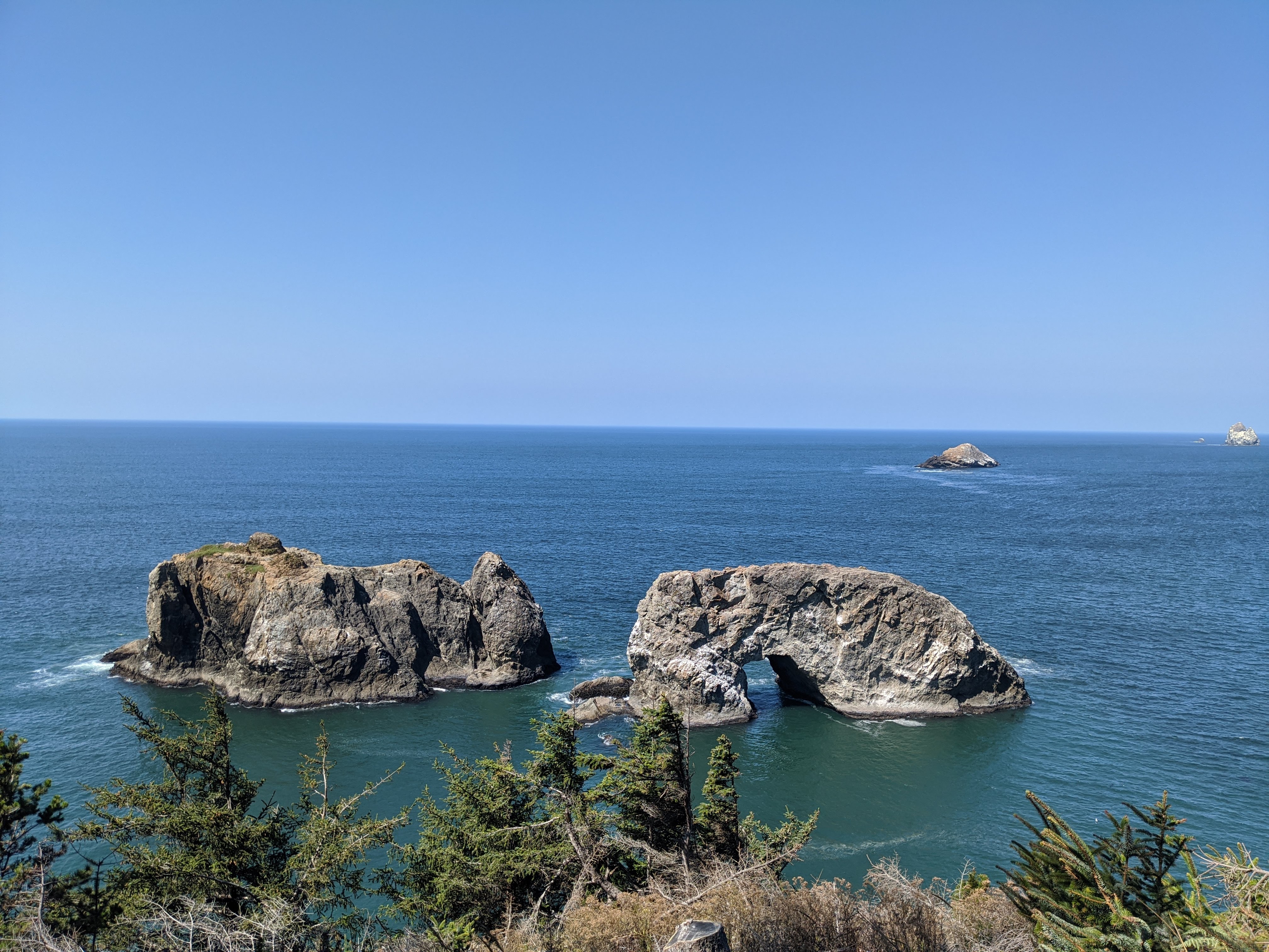 Oregon Coast Arch Rock