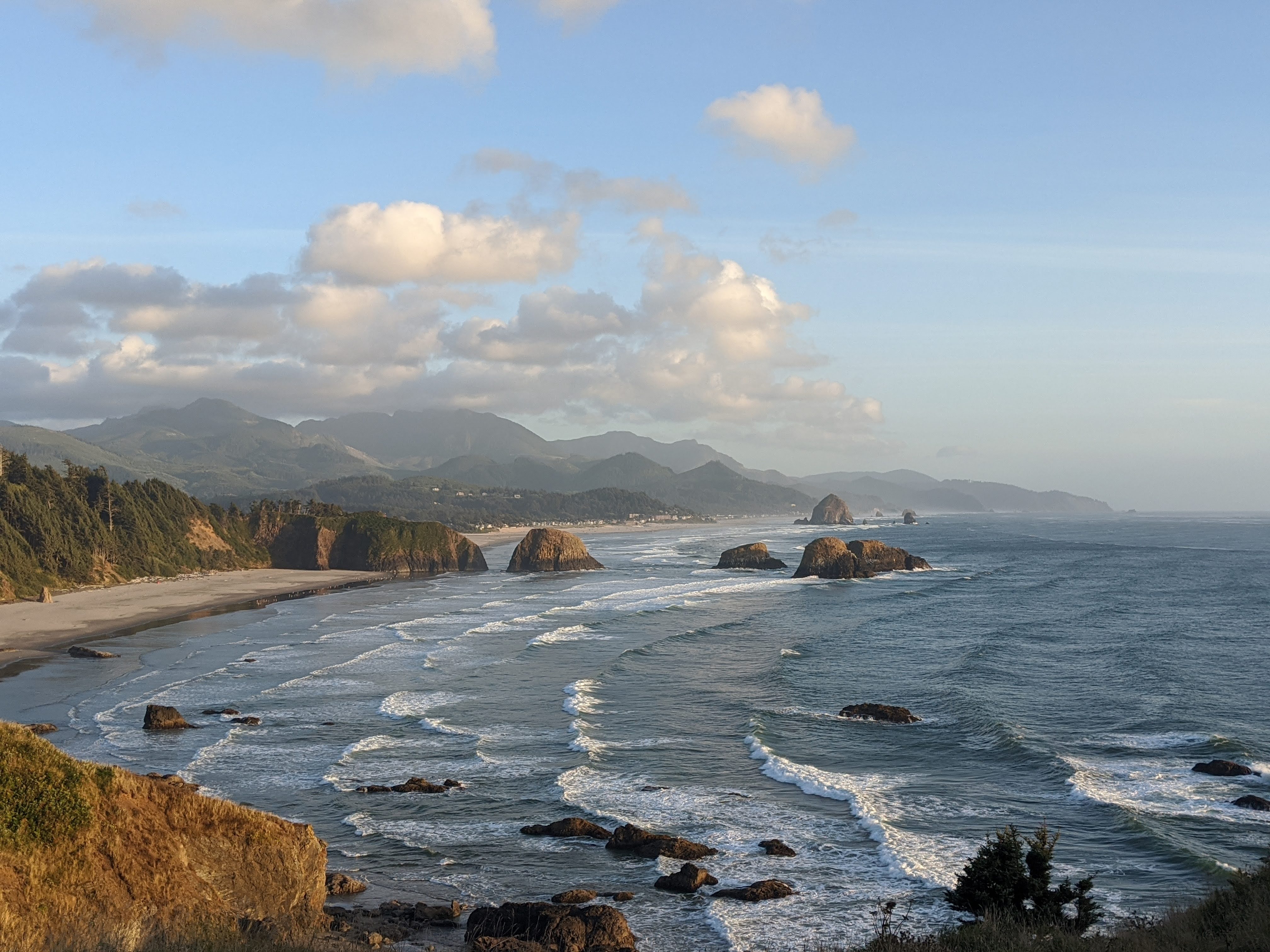 View of Oregon Coast from Ecola Park