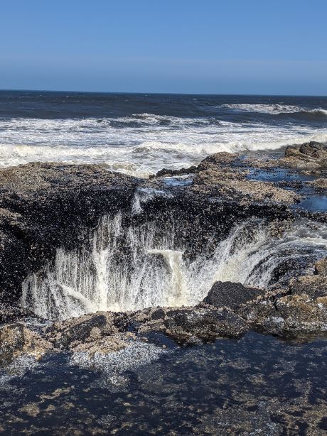 Thor's Well on the OR Coast